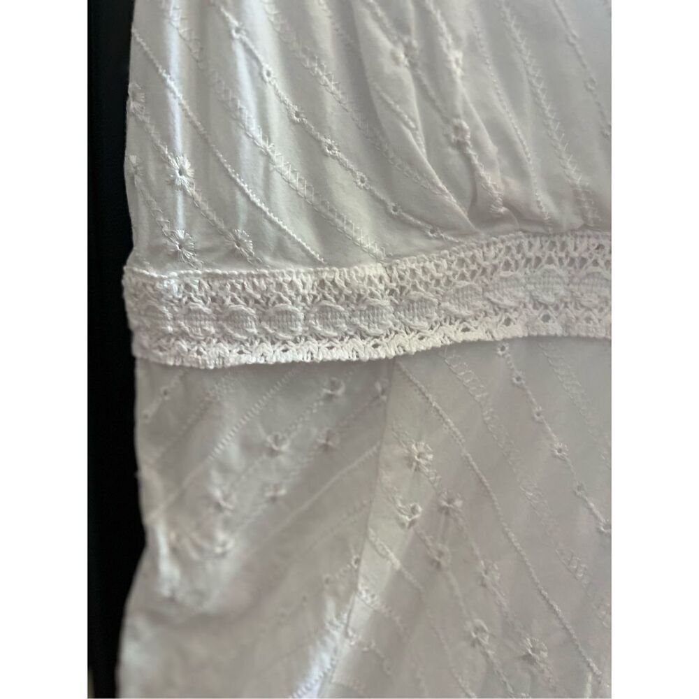 Rabbit Rabbit Rabbit White Eyelet & Crochet Sundress sz 12 - Picture 4 of 8